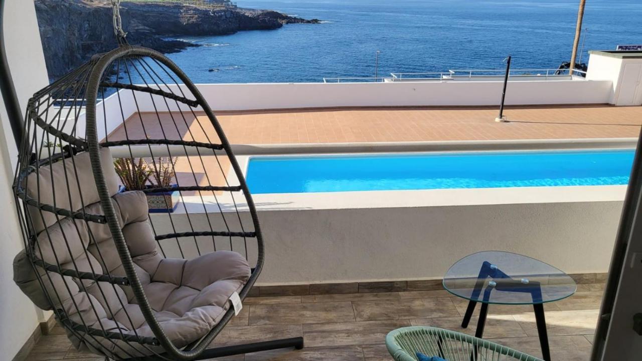 En Primera Linea De Mar Y Piscina - Apartamento Azur - El Ancla - Callao Salvaje - Costa Adeje Lejlighed Eksteriør billede